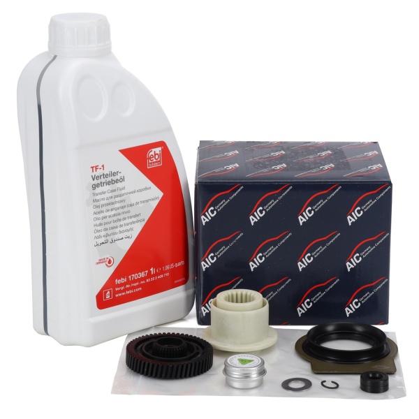 Kit Reparatie Motoras Cutie Transfer Aic 58298 + Ulei Transmisie Febi TF-1 MB 239.41 Bmw DTF1 Porsche VW TF 0870 B 1L 170367